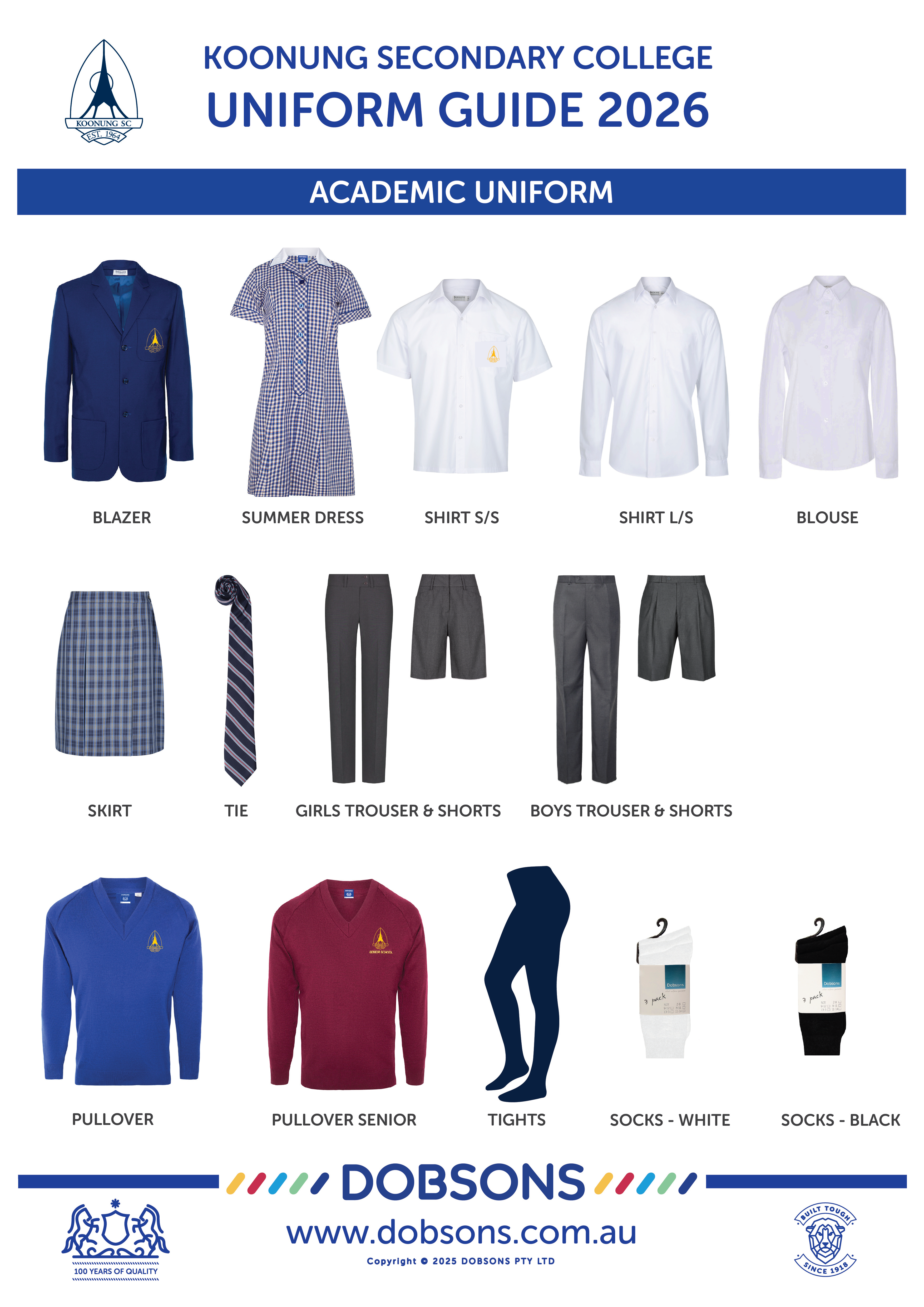 Dobsons uniform 